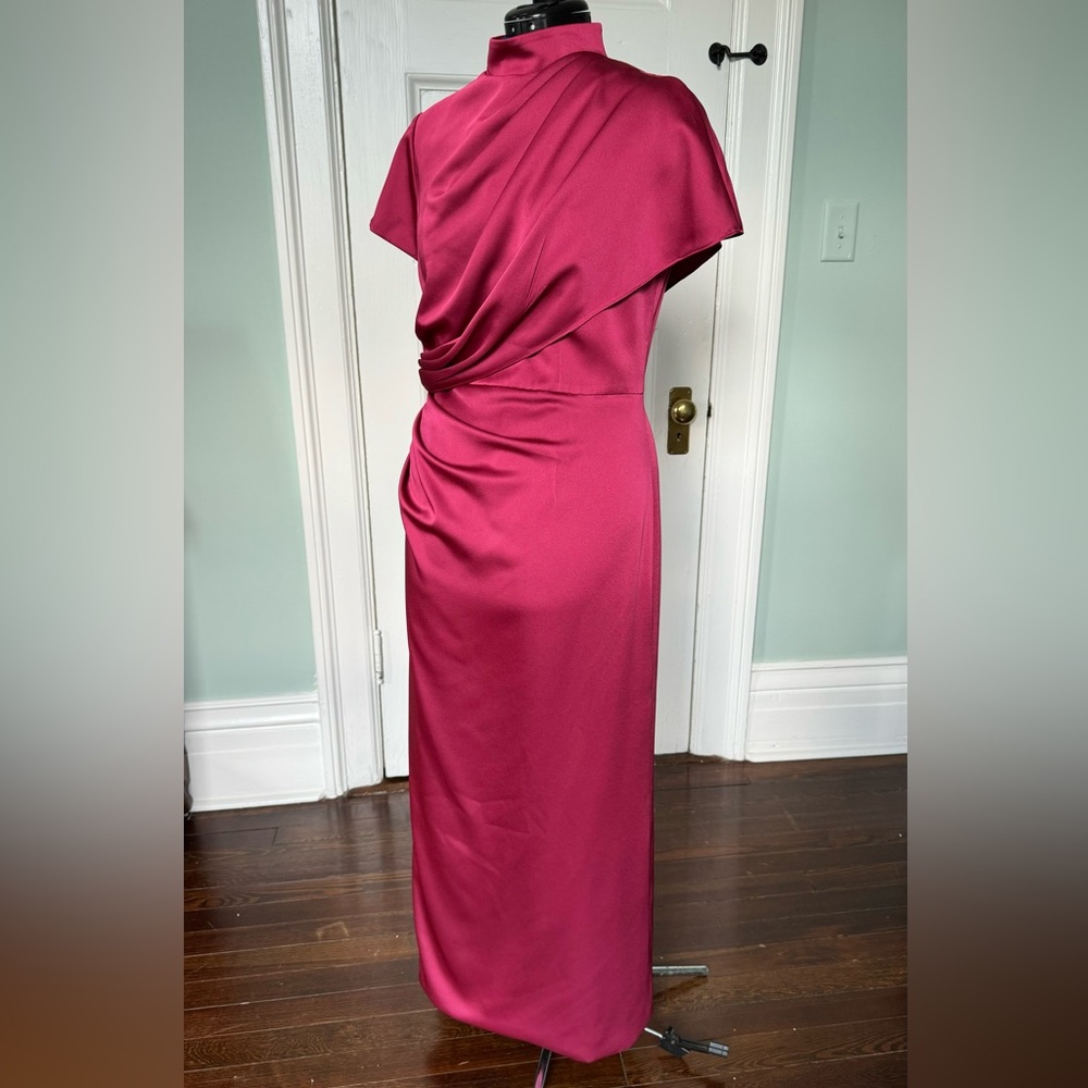 THEIA - Cowl Neck Long Dress